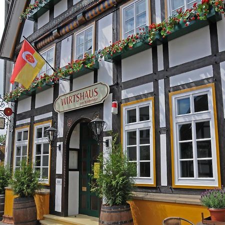 Wirtshaus Am Niederntor Hotel Blomberg  Bagian luar foto